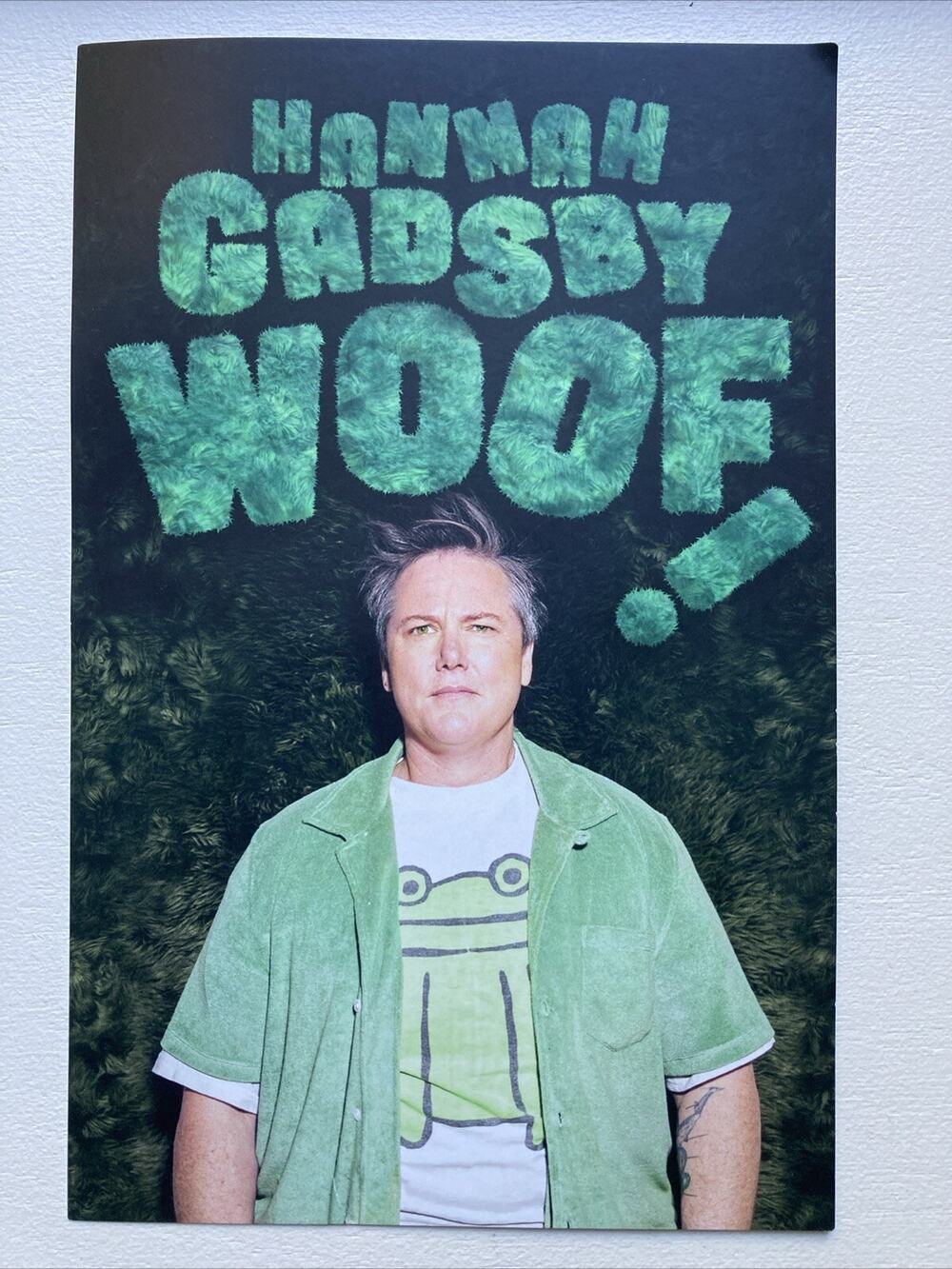2024 Hannah Gadsby WOOF! Playbill Program Credits Abrons Art Center New York NYC